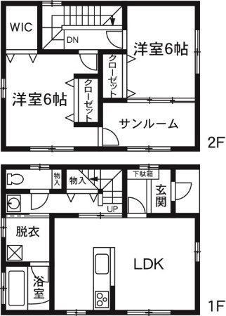 カーサ 間取り図