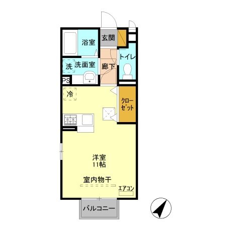 ベルテ 間取り図