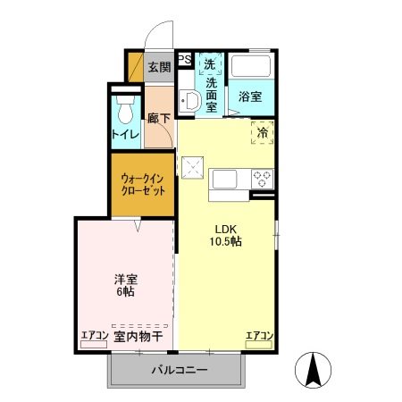 グリーングラス 間取り図