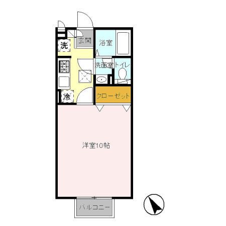 TAKASAKI HILLS 2nd   間取り図