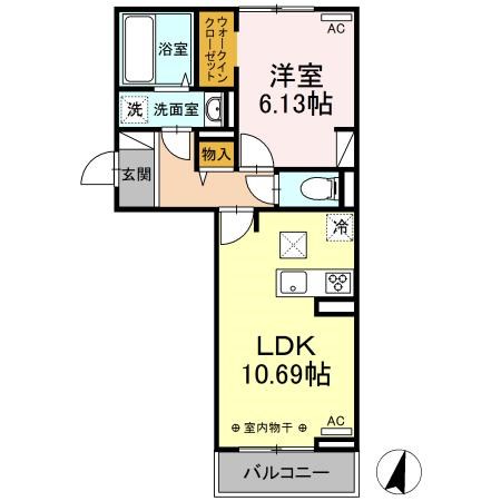 サラ　スリール 間取り図