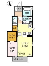 カーサ　フォルテ 間取り図