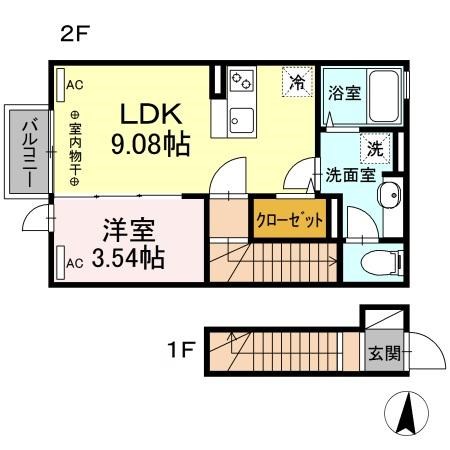 グラシア 間取り図