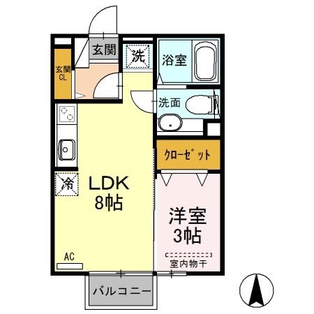 メゾン　ソニア 間取り図