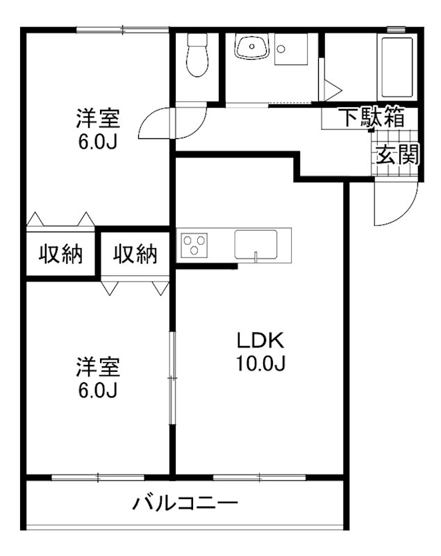 エクセランメゾン 間取り図