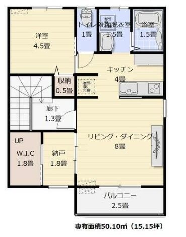 セントフォース1 間取り図