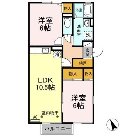 サンライトⅠ 間取り図