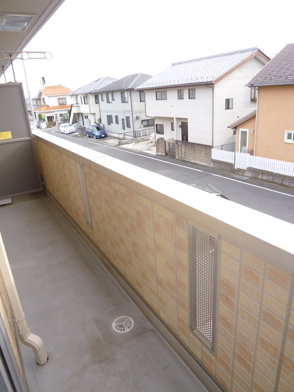 レーブ中泉 ベランダ