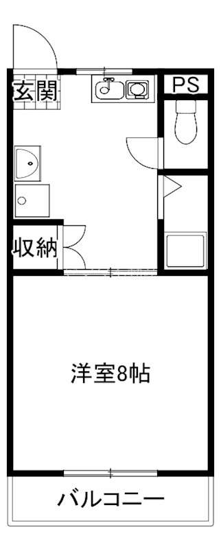 川崎ハイツⅡ 間取り図