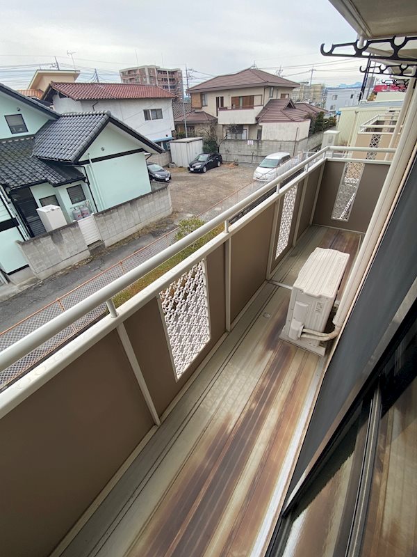 グレイスエステートA ベランダ