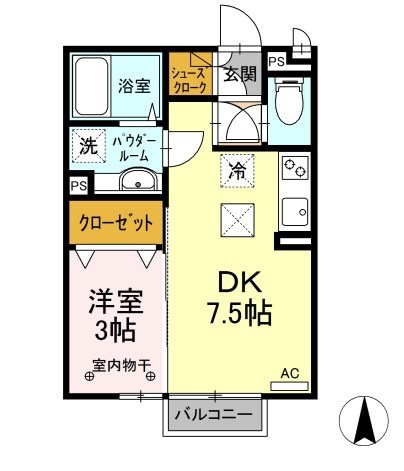 パルクノール 間取り図