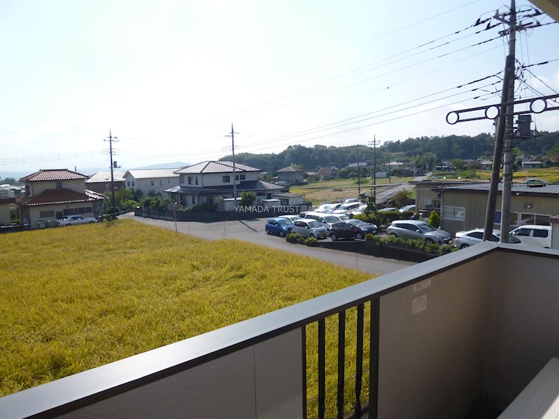 グリーンハウスABC ベランダ