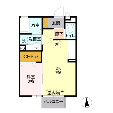 ウィングサプライアネックス 間取り図