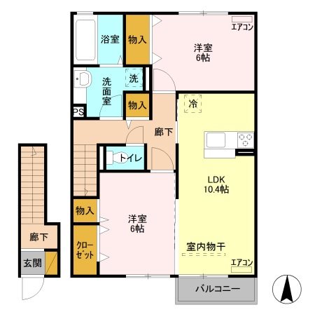 スクエア 間取り図