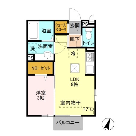 ソナ・ヴェルデⅡ 間取り図