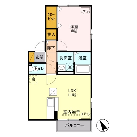 パルクヴェール 間取り図
