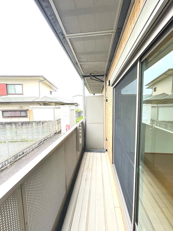 シャン・ド・フルール ベランダ