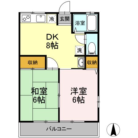 文月　1 間取り図