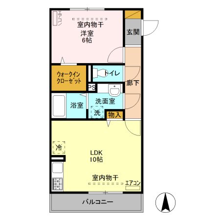 サンライトレジデンス駒形 間取り図