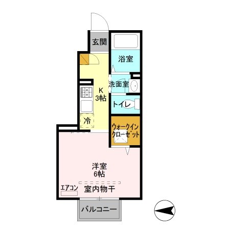 CASA芝塚MT 間取り図