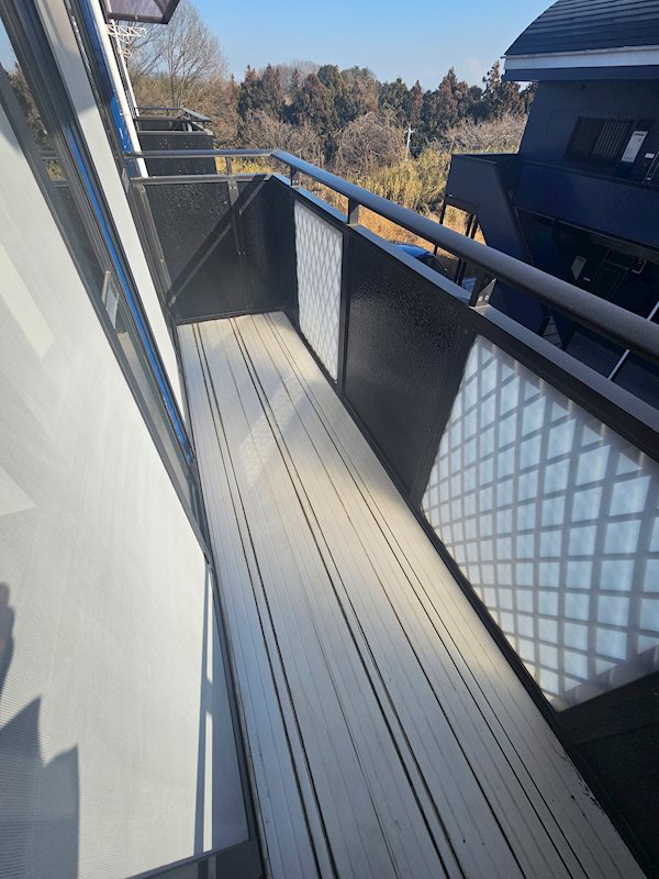 フリーランス大胡B ベランダ