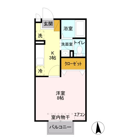 アンジェリーク 間取り図