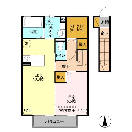 グリーングラス 間取り図