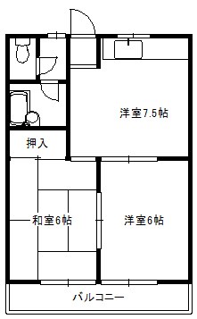 巽ハイツ 間取り図