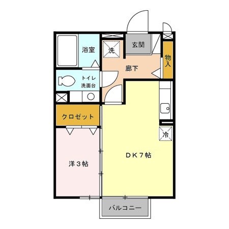 フィーノA 間取り図