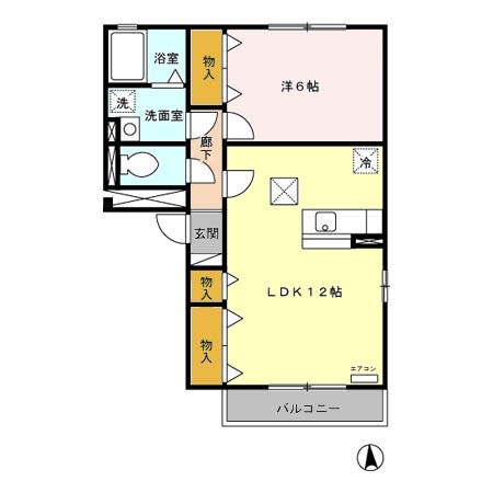 エスペランサ 間取り図