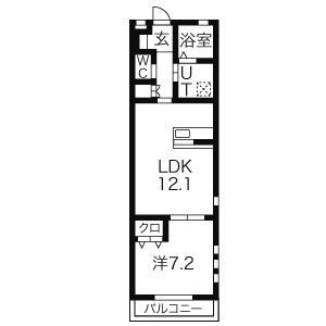 コンフォート三山 間取り図