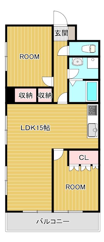カーサ・ピッコラ高崎 間取り図