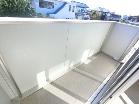 アフィシオン北代田 ベランダ
