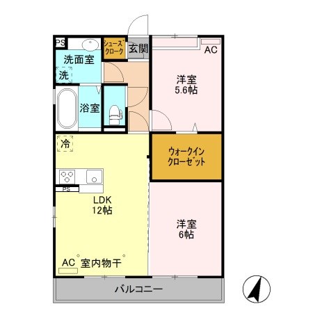 コンフォートヒル 間取り図