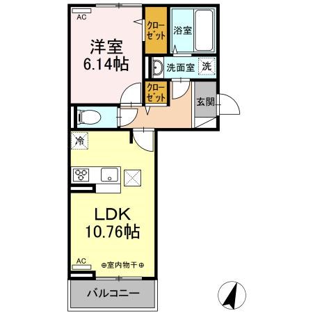 ファーストステージ江木 間取り図