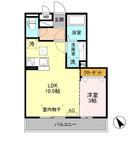 プライムパークス 間取り図