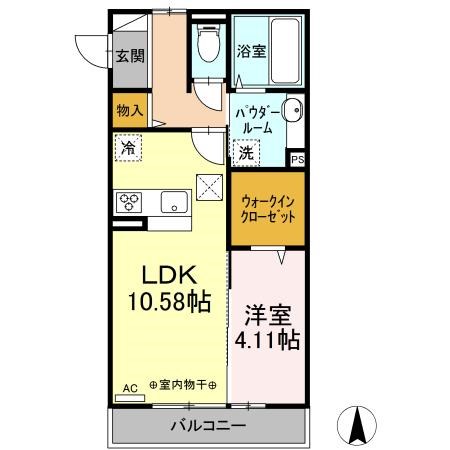 アルカディア 間取り図