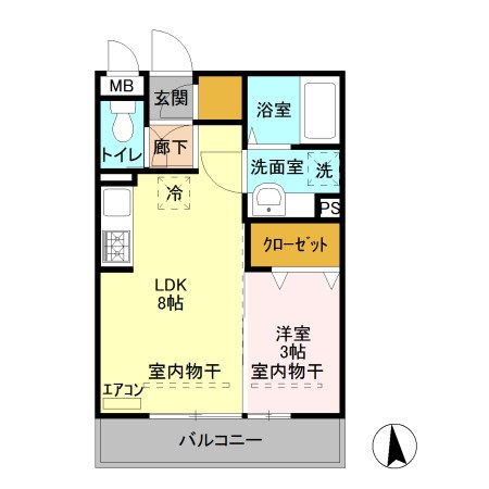 サン　アルトⅡ 間取り図