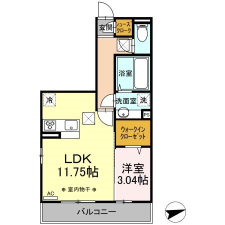 アーバンブリッジ 間取り図
