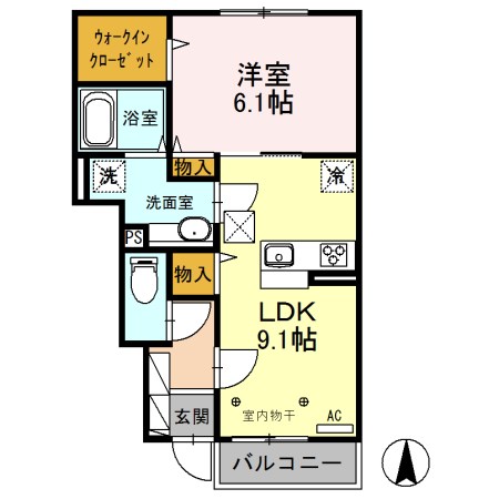 リコ・コリーナ 間取り図