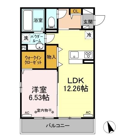 クロッシア三河町  間取り図