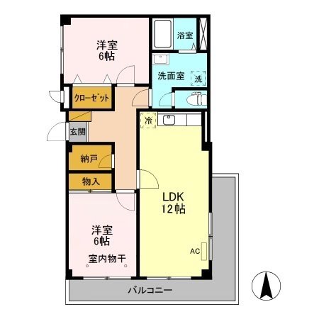 ファミール2000　A 間取り図