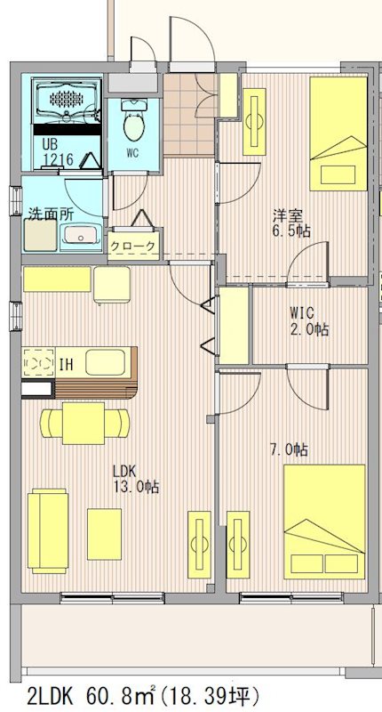 グランヴェルジュ・ロリエ 間取り図