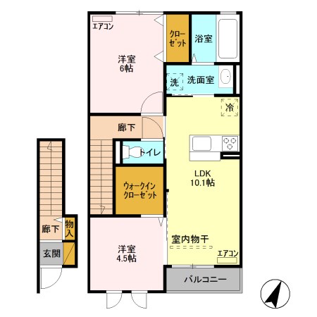 ヴァンヴェール 間取り図
