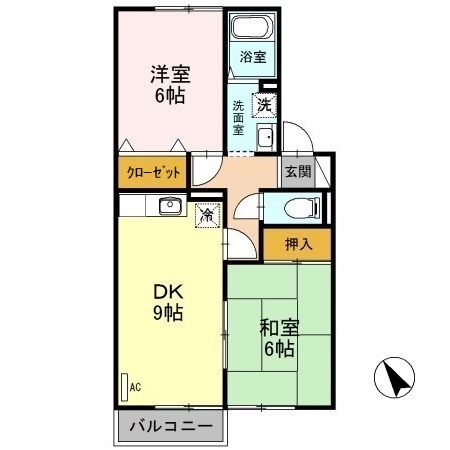 サンライトⅠ 間取り図