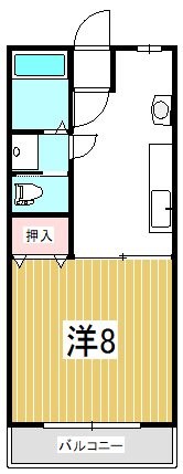 高軽ハイツ 間取り図