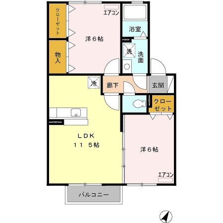 オンブラージュ 間取り図