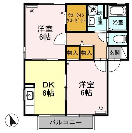 プリマヴェーラ 間取り図