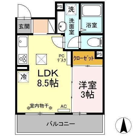 カルデア 間取り図