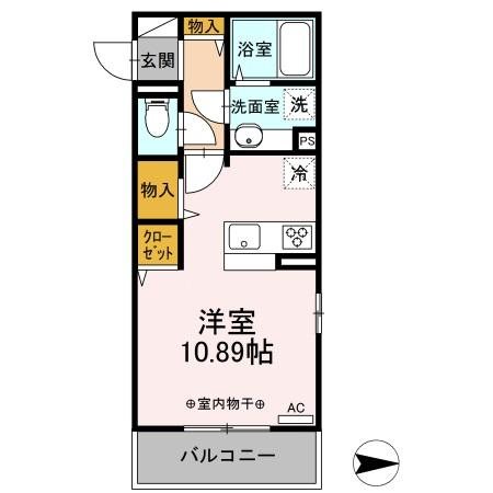 サンキエーム前橋 間取り図